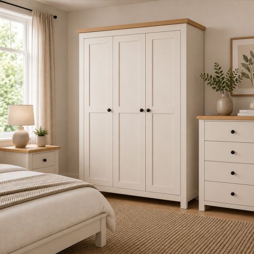Mollie Shaker Cashmere Bedroom Furniture Set 