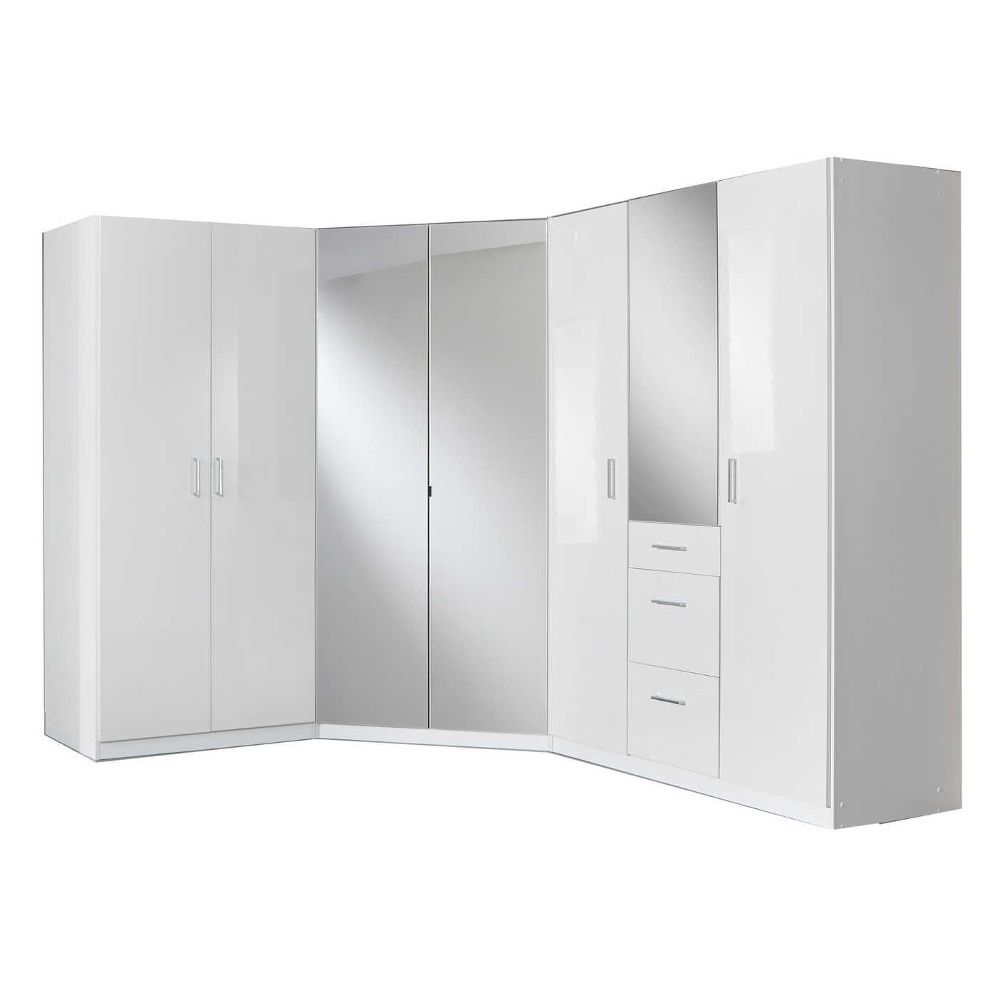 Long corner wardrobe sale