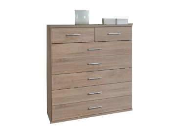 7 Drawer Chest Oak