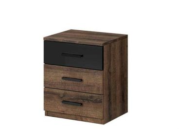 Pluto Bedside Table Oak Monastery