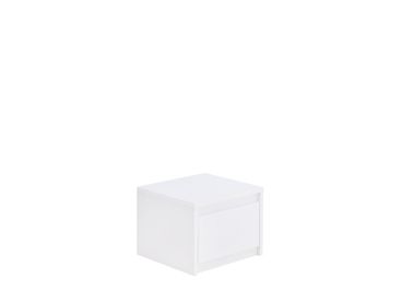 Roma Bedside Cabinets White Gloss
