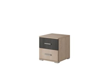 Twin Bedside Cabinet Oak Sonoma
