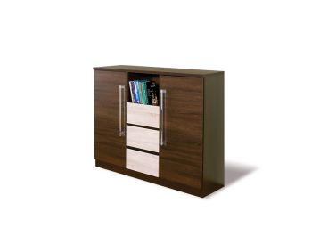 Dome Chest of Drawers 130cm Laredo Pine