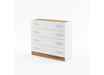 Naples DT 04 Chest of Drawers White Matt
