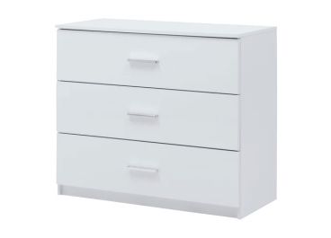 Petra White Chest Of Drawers Gloss