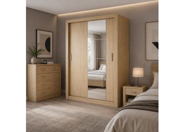 Vision Oak Bedroom Furniture Set