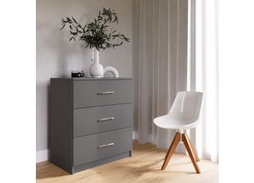 Lenart Graphite Grey Chest of Drawers