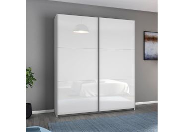 Rauch Aurelio Sliding Wardrobe White Gloss