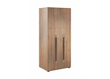 Denmark  2 Door Wardrobe 90cm Oak