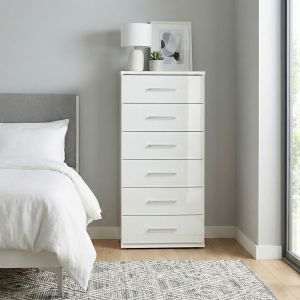 Alpine Narrow 6 Drawer Chest