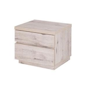 Creole Double Bedside Cabinets Oak Wellington