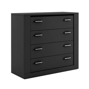 Lenart Chest of Drawers Black Matt