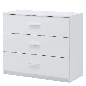 Madrid 27 Chest of Drawers White Gloss