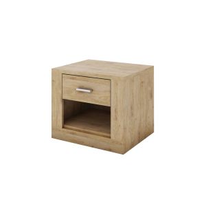 Petra Bedside Cabinet Oak Sheltand Matt