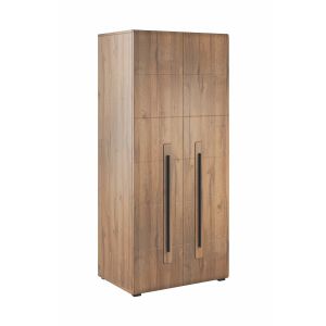 Denmark  2 Door Wardrobe 90cm Oak