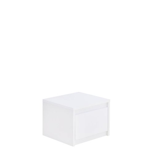 Roma Bedside Cabinets White Gloss