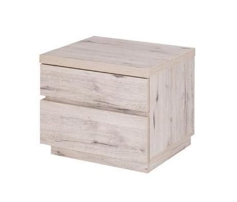 Creole Double Bedside Cabinets Oak Wellington
