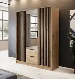 Stripe Hinged Wardrobe Range